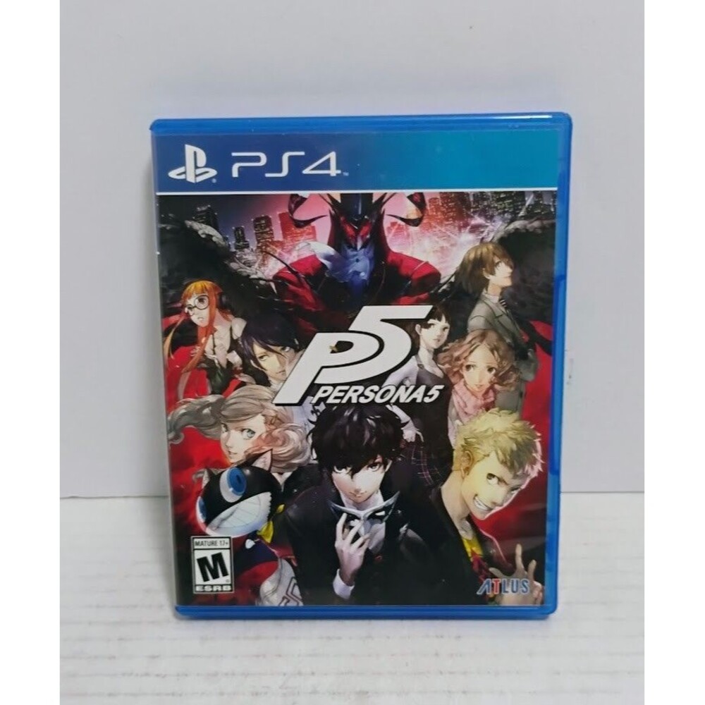2017 SONY PLAYSTATION 4 PS4 ATLUS PERSONA 5 CIB COMPLETE IN BOX
